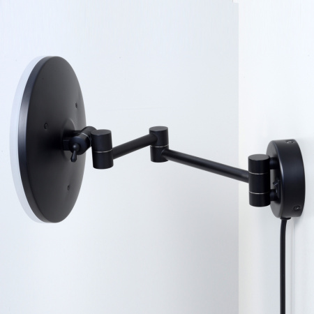 Зеркало косметическое WasserKRAFT 1004BLACK Зеркало косметическое WasserKRAFT 1004BLACK