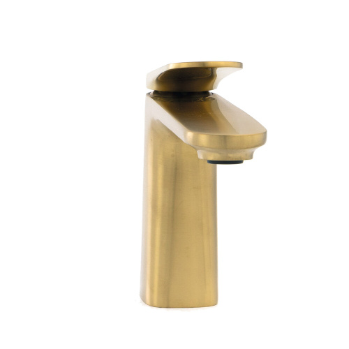 Смеситель Clever VELVET 61950 на раковину золото брашированное - фото 4