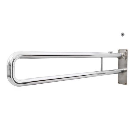 Поручень опорный настенный откидной без бумагодержателя Dstrana 3207-800