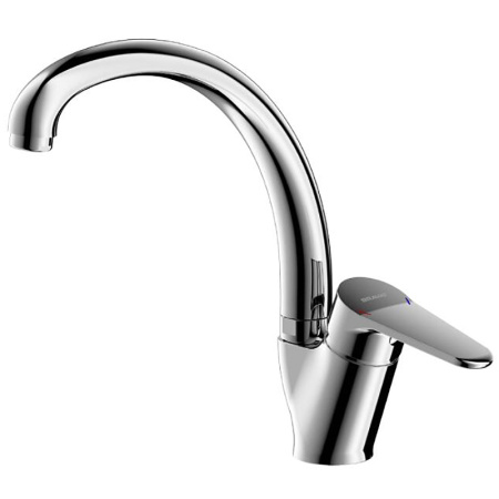 Смеситель для кухни Bravat Emeralda F7135147CP-1-RUS на мойку хром