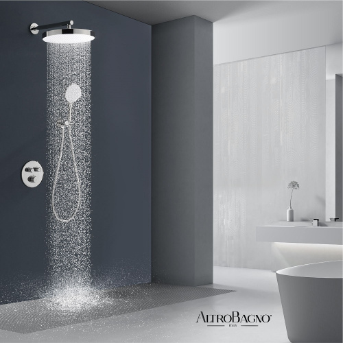 Душевая система AltroBagno Bilancia AltroBagnoBilancia040415Ni встраиваемая в стену - фото 4