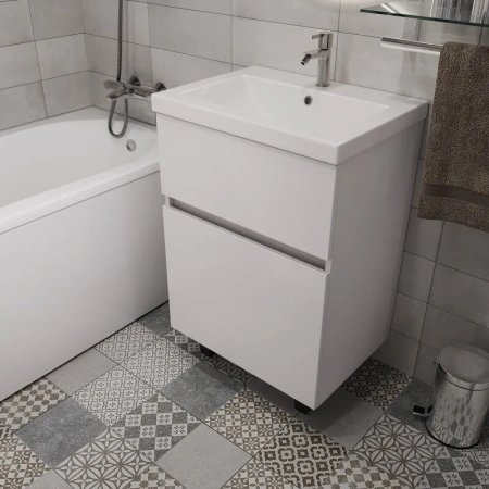 Тумба под раковину 1MarKa Aris Ц0000035779 70х40 цвет белый