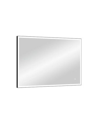 Зеркало Continent Solid Black ЗЛП1607 100х80 подвесное