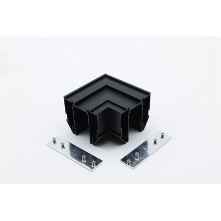 Соединитель шинопровода угловой плоский для натяжного потолка Aployt Magnetic track 220 (Магнетиц трацк 220) APL.0284.00.04