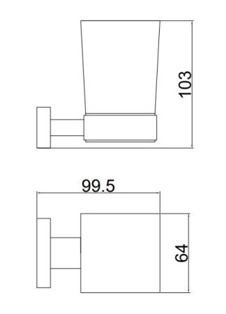 Стакан BELZ B90306