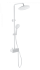 Душевая стойка Wonzon & Woghand Muse WW-B3110-MW настенная цвет белый с термостатом