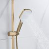 Душевая стойка Shevanik S4136G настенная цвет золото