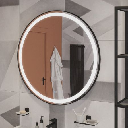 Зеркало с подсветкой Cezares CADRO CZR-SPC-CADRO-800-LED-TCH-WARM 80х80 подвесное