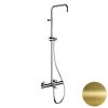 Душевая стойка Remer Elegance EQ34ASSDVO настенная цвет бронза с термостатом