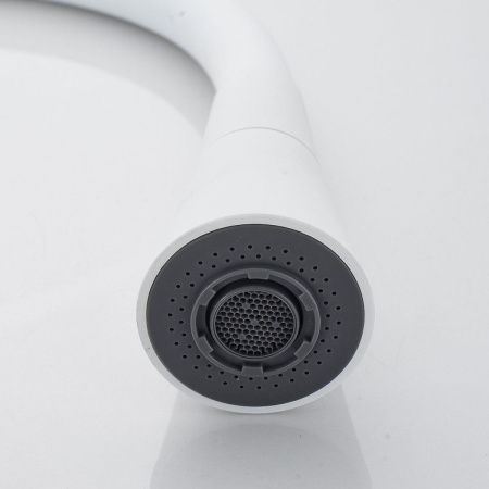 Смеситель для кухни Raffine F313C-1 на мойку белый