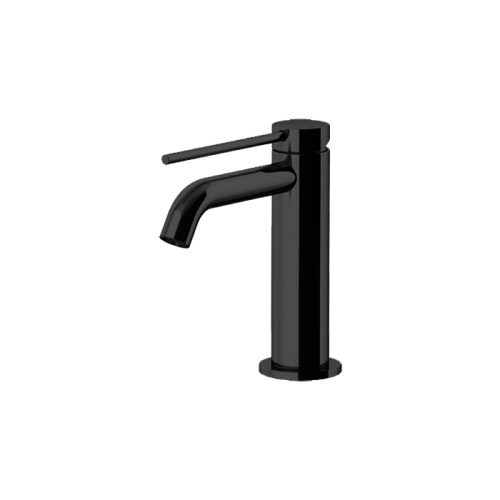 Смеситель Gattoni CIRCLE TWO 9142/91NO на раковину черный без термостата