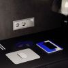 Выключатель с самовозвратом двухклавишный VOLTUM S70 VLS020604