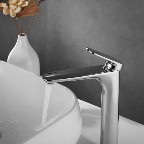 Смеситель для раковины Shevanik S8511 на столешницу хром - фото 5