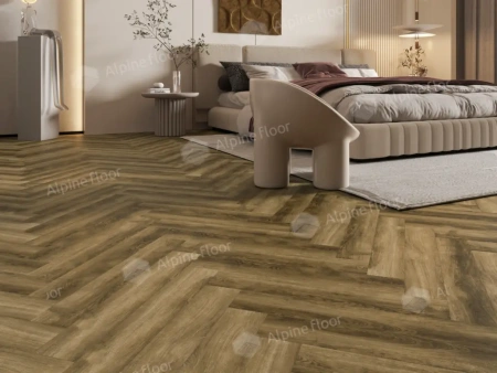 Ламинат Alpine Floor Herringbone 8 Pro New LF102-9 Дуб Марсель толщина 0.8 см 33 класс 606х101