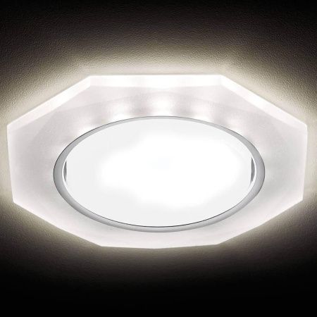 Светильник встраиваемый Ambrella Light GX53 LED G216 CH/WH