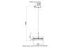 Светильник подвесной Crystal Lux Myself (Мыселф) MYSELF SP10W LED