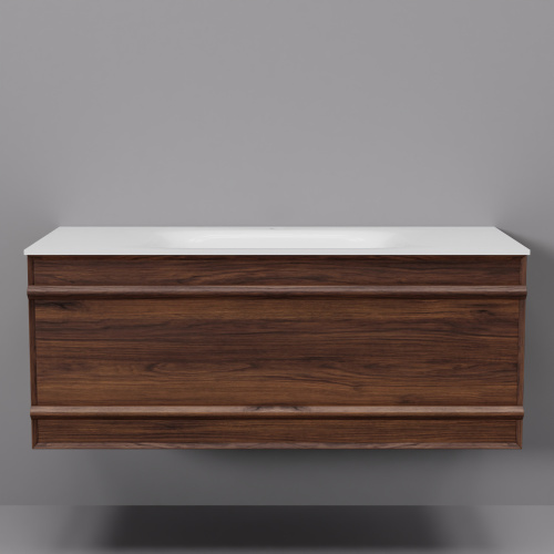 Тумба с раковиной ArtDecco Bridget (Бриджит) ABR10W22S100 100x45x40 подвесная цвет черный орех - фото 5