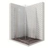 Душевой уголок Ambassador Diamond 12011110 100х100 стекло прозрачное профиль хром без поддона