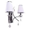 Бра Lumina Deco Glamour (Гламоур) LDW 66247-2 WT+CHR