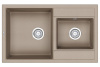 Кухонная мойка Granula 8201, ПЕСОК 82х50 цвет бежевый поверхность матовая