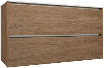 Тумба под раковину Allen Brau Activity 1.34015.NO 120х46х65 подвесная цвет зеленый/темное дерево