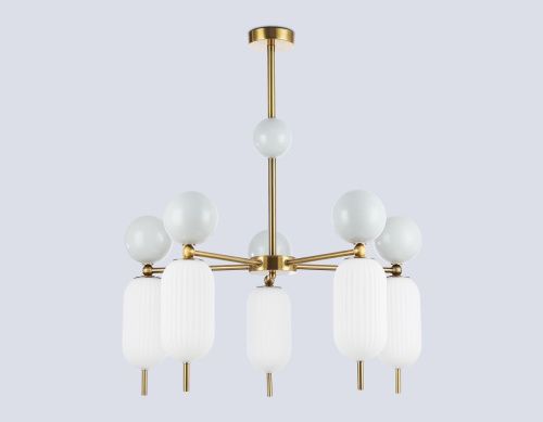 Люстра на штанге Ambrella Light Ceramo Modern (Церамо Модерн) LH53104 - фото 3
