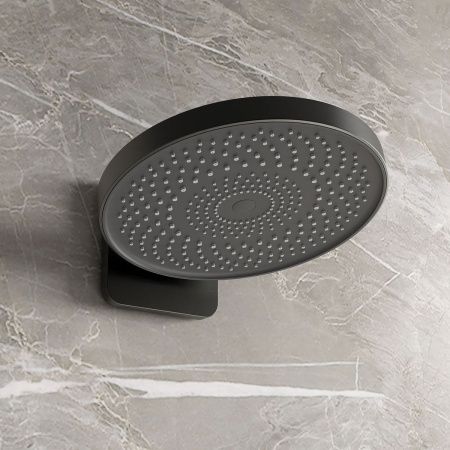 Душевая система Vincea VSFW-2F12TMB встраиваемая в стену цвет черный с термостатом