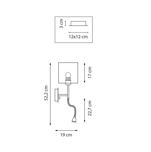Бра Lightstar Flop (Флоп) 766627 - фото 2