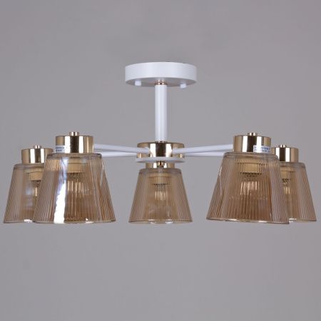 Люстра на штанге Reluce 20560-0.3-05 WH+FG