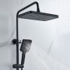 Душевая стойка Raffine F3699H настенная цвет черный
