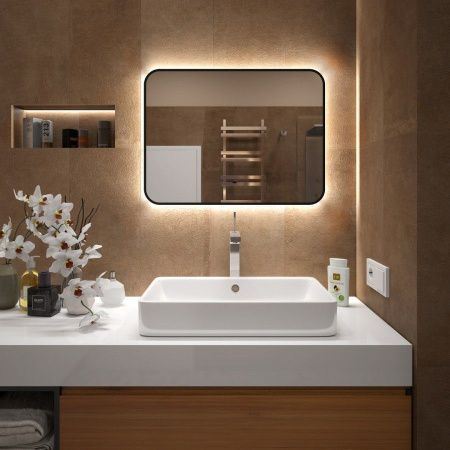 Зеркало с подсветкой Maretti Florenza FL148060P14EL 80х60 подвесное