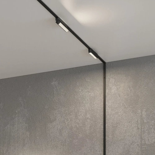 Трековый магнитный однофазный светильник Denkirs Air linear (Аир линеар) DK5303-BK - фото 3