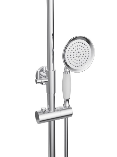 Душевая стойка BelBagno BOHEME BOHEME-VSCM-CRM настенная цвет хром - фото 4