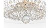 Люстра подвесная Lumina Deco Disposa (Диспоса) LDP 7018-500 PR+F.GD