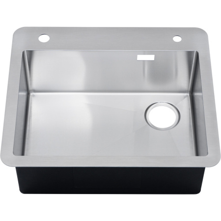 Кухонная мойка Melana ProfLine MLN-R6254HK 62х54 цвет сатин поверхность матовая