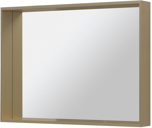 Зеркало в ванную Allen Brau Reality 1.32020.03 100х75 цвет латунь - фото 4