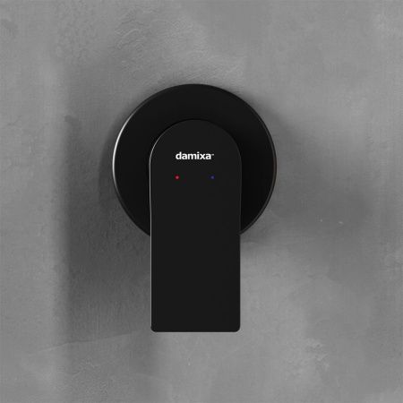 Смеситель для душа Damixa Apollo 477500300 встраиваемый в стену черный