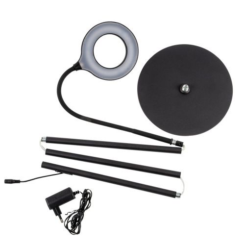 Торшер Uniel ULM-T610 ULM-T610 7W/4500K/DIM BLACK - фото 2