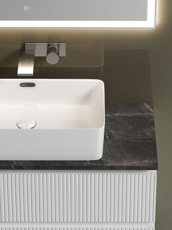 Тумба под раковину Sancos SNOB T SNT100W 100х40 подвесная цвет белый