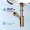 Сифон для раковины Wellsee Drainage System 182106000 золото
