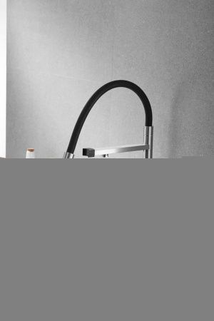 Смеситель для кухни Rose R958L на мойку сатин