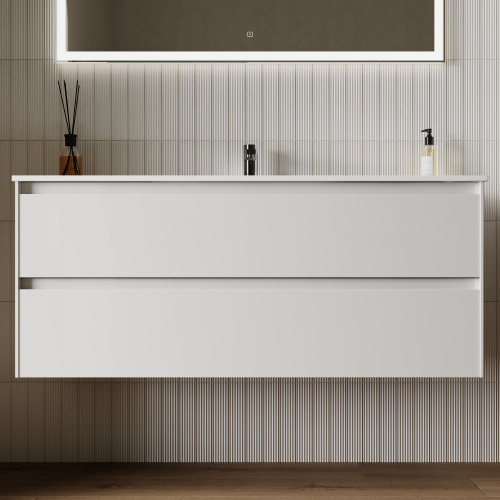 Тумба под раковину Sancos Cento CN120-1W 119х45х50 настенная - фото 4