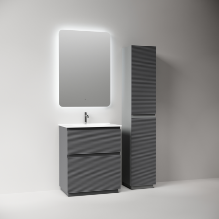 Тумба под раковину Sancos FOLK Floor FL70FGS 70х40 напольная цвет серый
