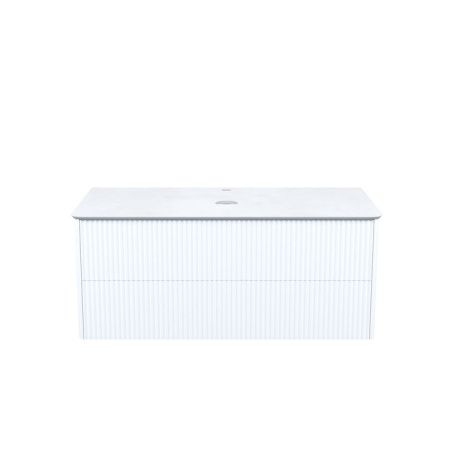 Тумба под раковину Iddis Aiger AIG10W0i95K 100х50 подвесная цвет белый