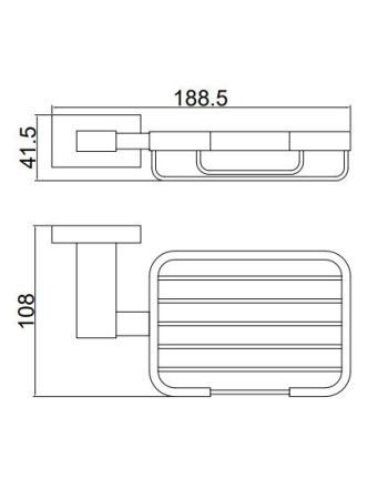 Мыльница BELZ B90302-1
