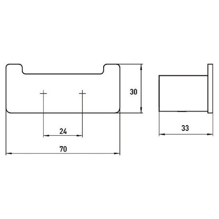 Крючок Emco Loft 0575 016 02