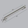 Трековый светодиодный светильник Maytoni Technical Basis (Базис) TR192-1-21W3K-B