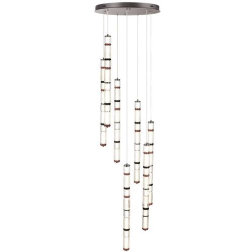 Люстра каскадная Odeon Light Collier (Цоллиер) 5456/210L - фото 4