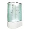 Душевая кабина AvaCan EM4512RNLED+GM 120х80 асимметричная без крыши ориентация правая