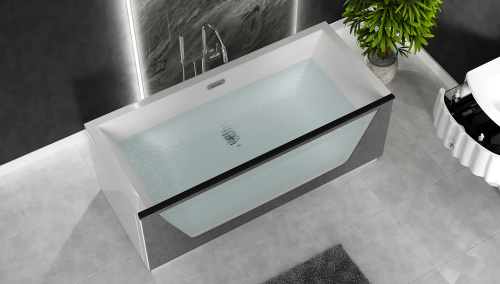 Ванна акриловая Aima Design NEO 01нео1775с1 170х75 отдельностоящая прямоугольная с каркасом с каркасом - фото 3 Ванна акриловая Aima Design NEO 01нео1775с1 170х75 отдельностоящая прямоугольная с каркасом с каркасом - фото 3